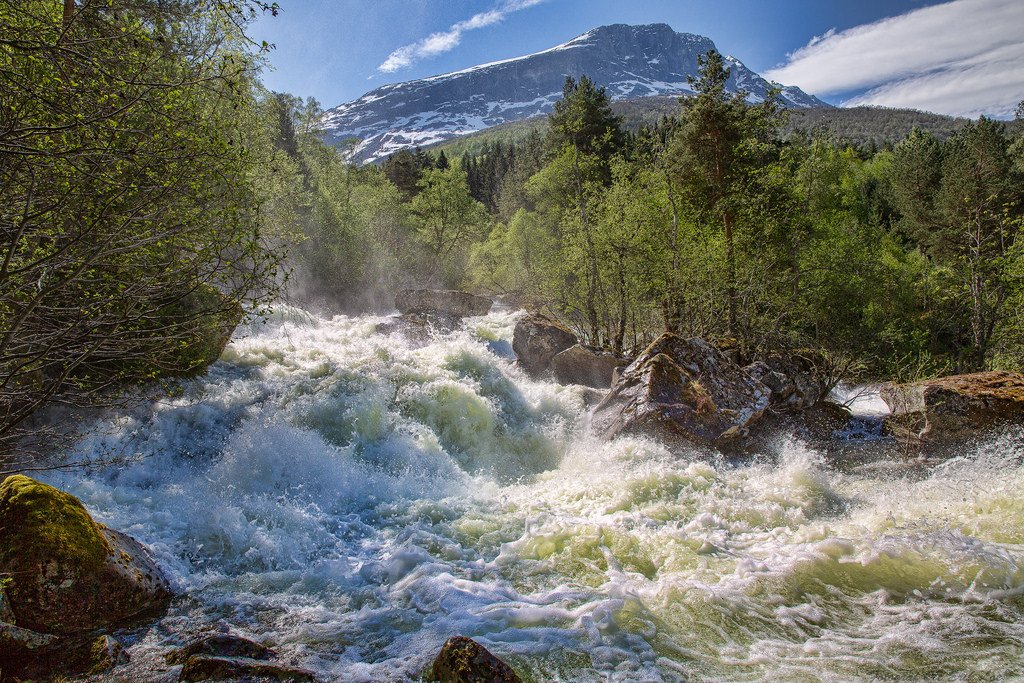 White water by Ole Erik Loe