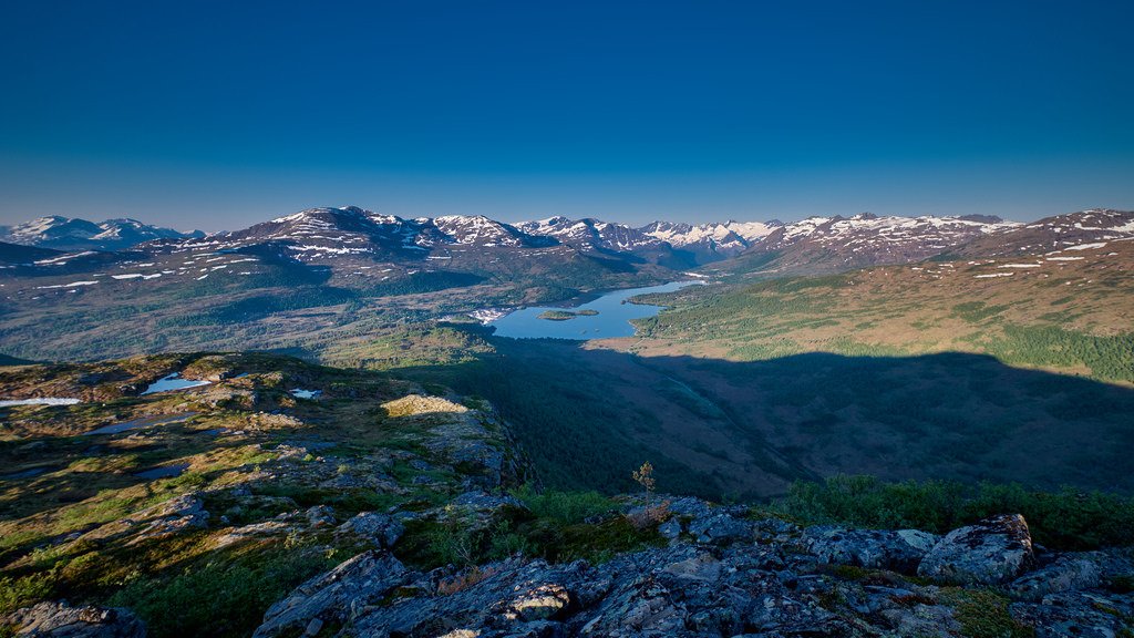 Nysætervatnet og Fasteinda