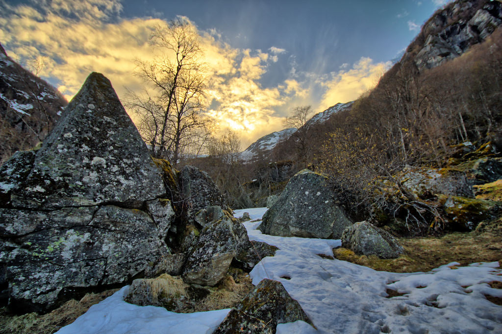 Buerdalen valley, Folgefonn