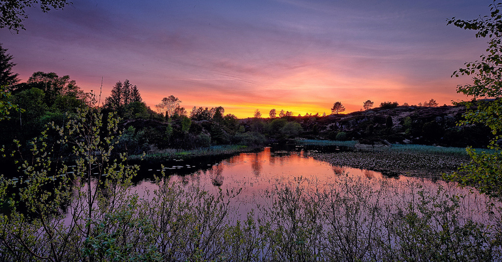 Calm evening, Norway by Ves