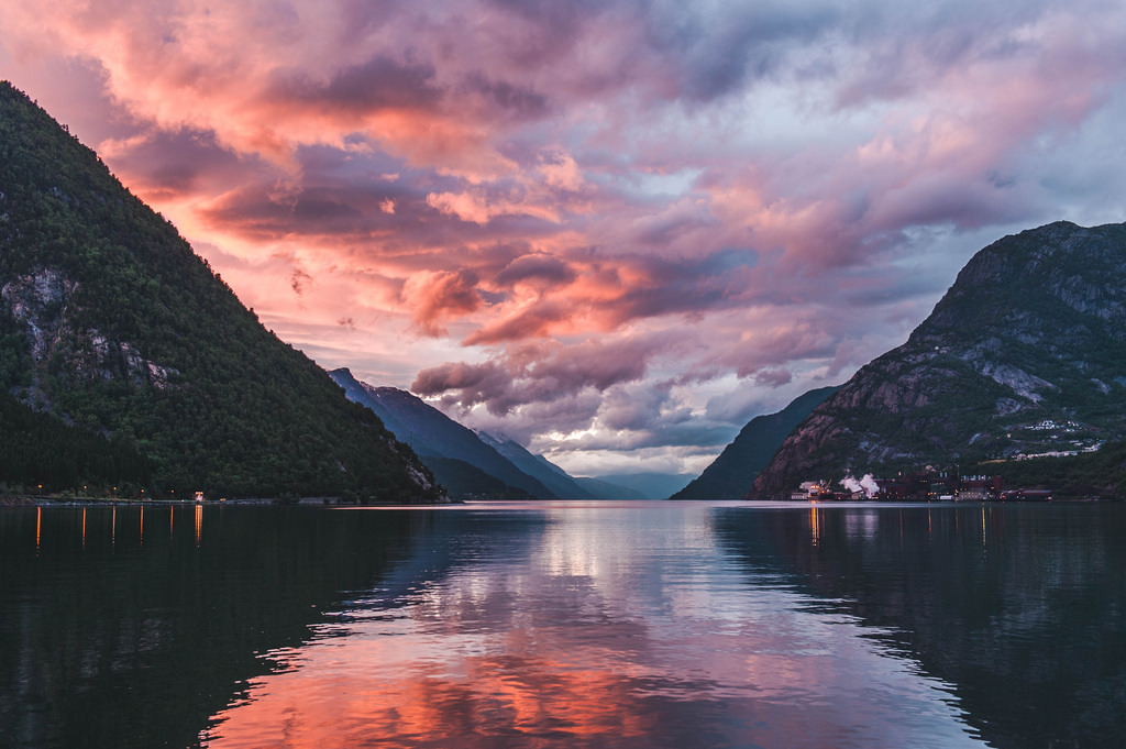 Tyssedal, Norway – June 201