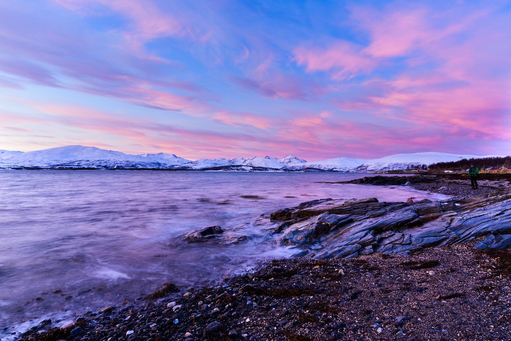 Beautiful clouds in Tromsø