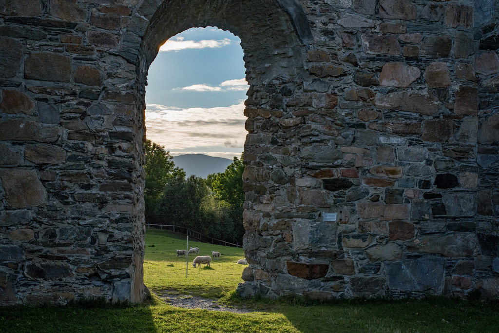 Monks used to live here. by