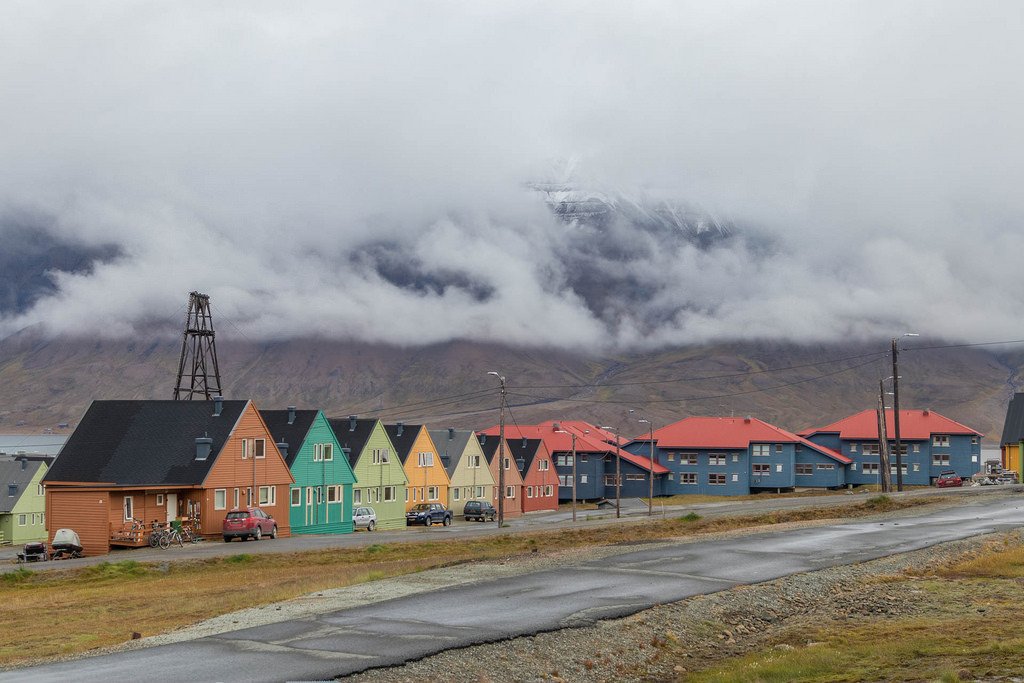 Longyearbyen Cityscape by B