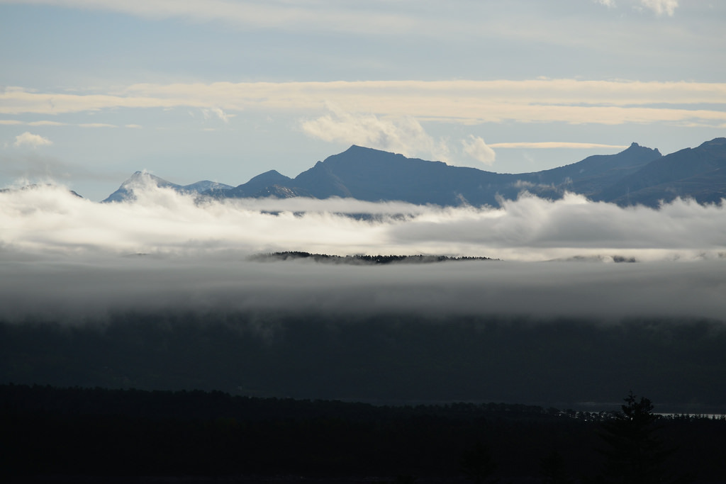 Bellow the sea of clouds by