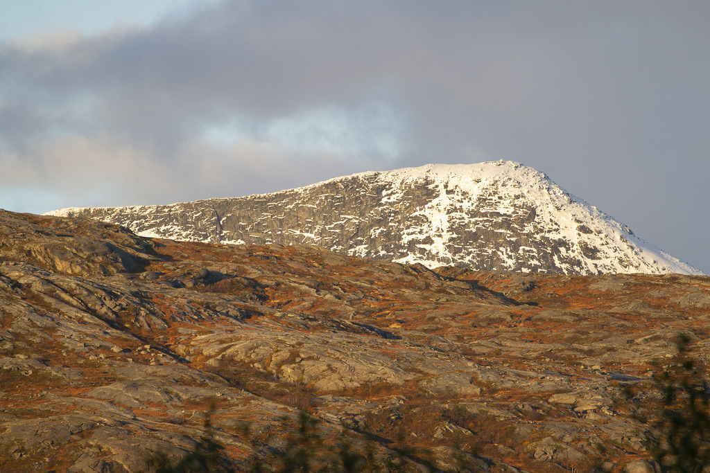 The snow is coming closer n