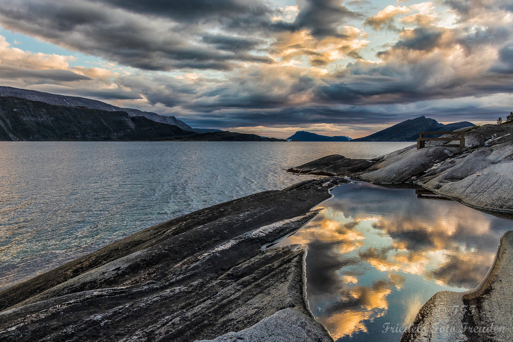 Rain puddle at Sörfjorden