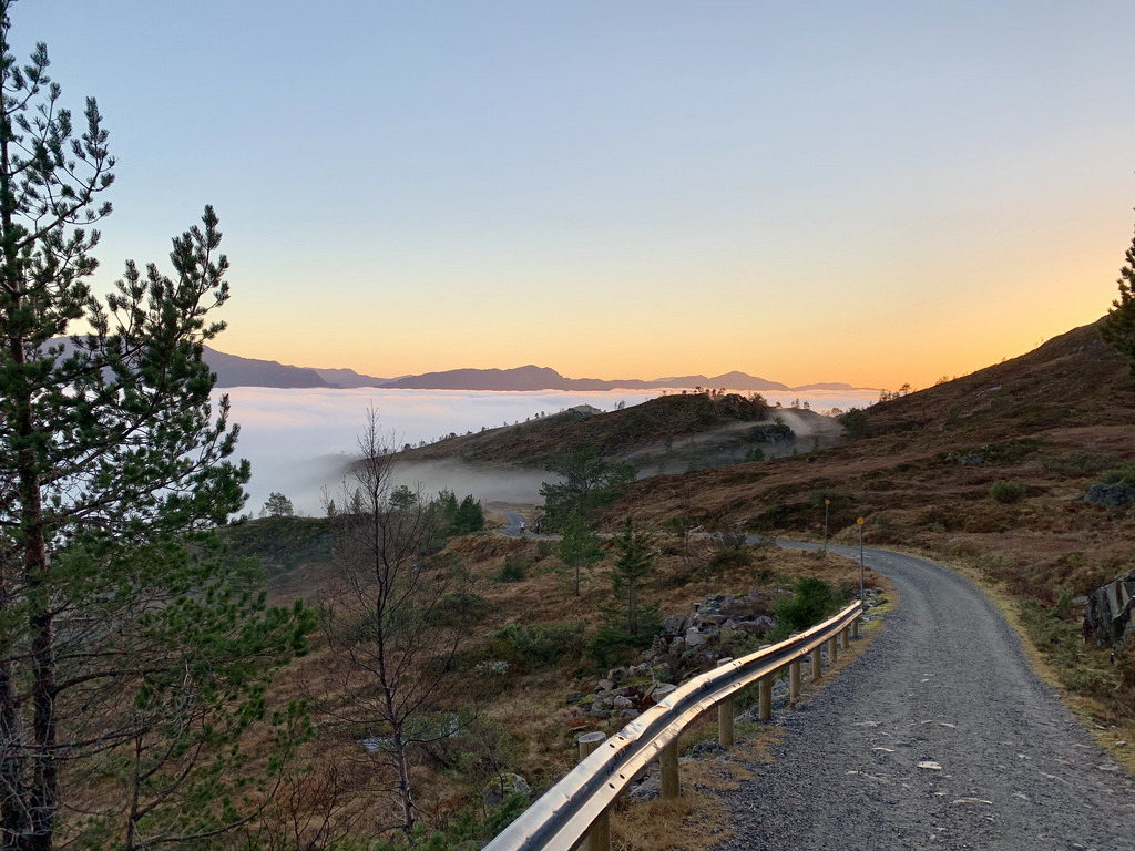 Sunset over Sunnfjord cover