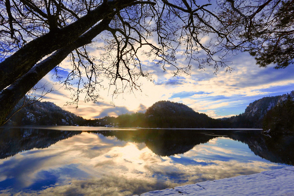 By the lake by annemwo  <a