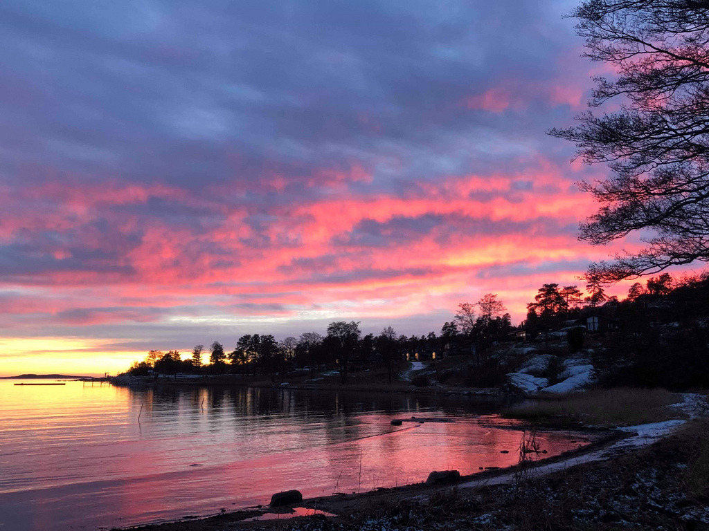 Sunset in Norway by nathali