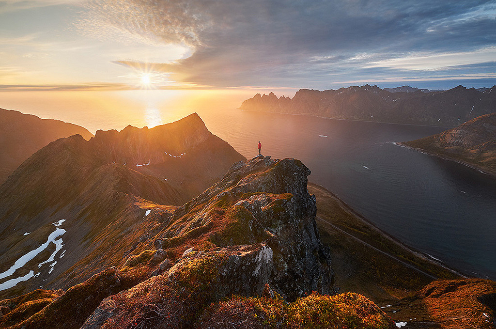 Husfjellet Sunset, Senja, N