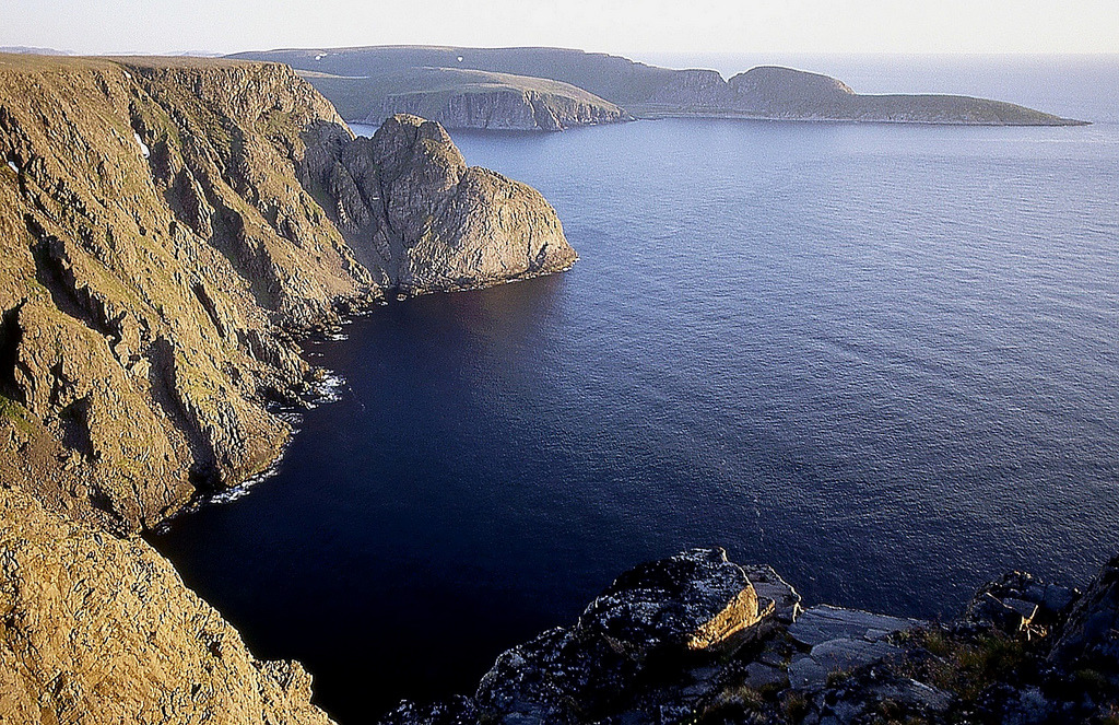 Knivskjellodden le vrai cap