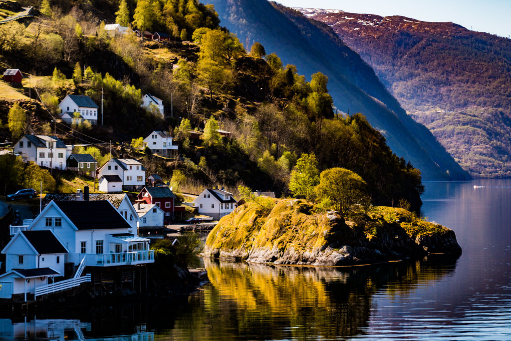 In the Fjord by langdon10