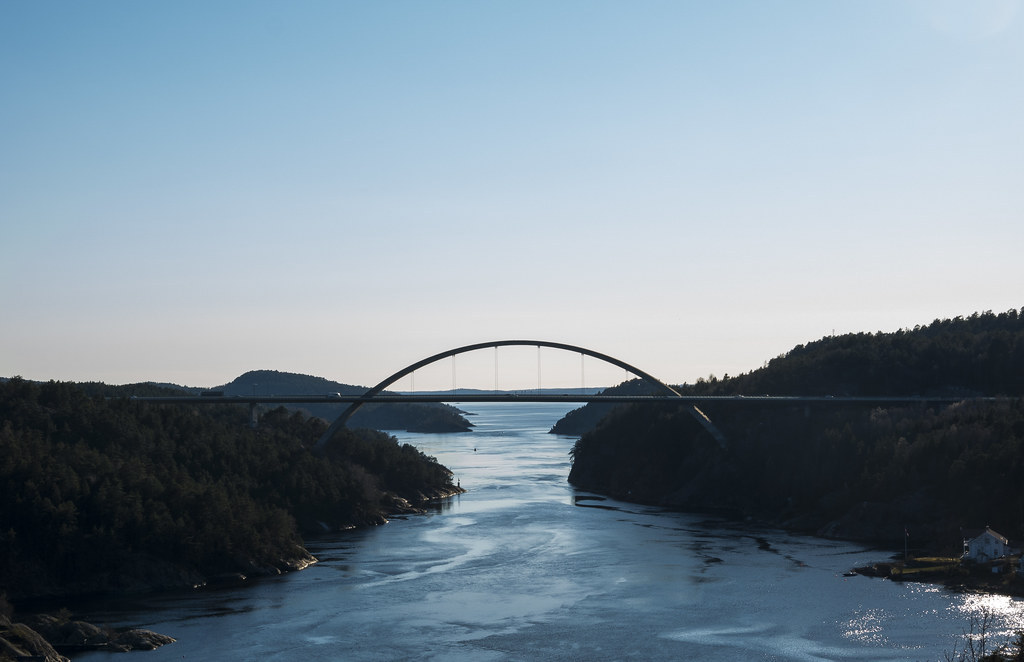 Borderbridge between Sweden