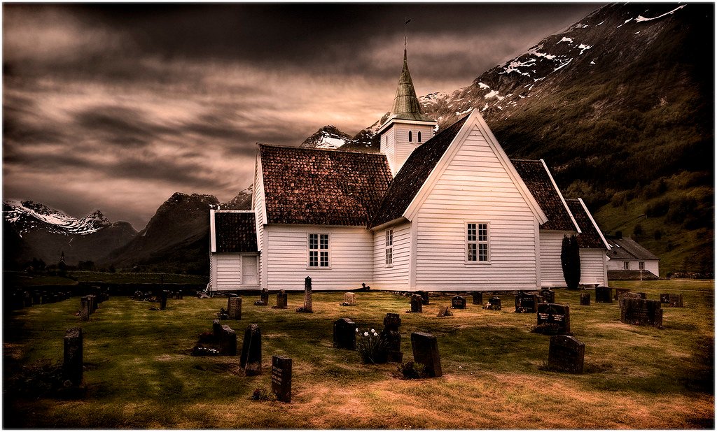 Olden Gamle Kyrkje(Norway)