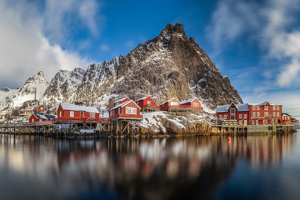 Lofoten Winter Landscape an