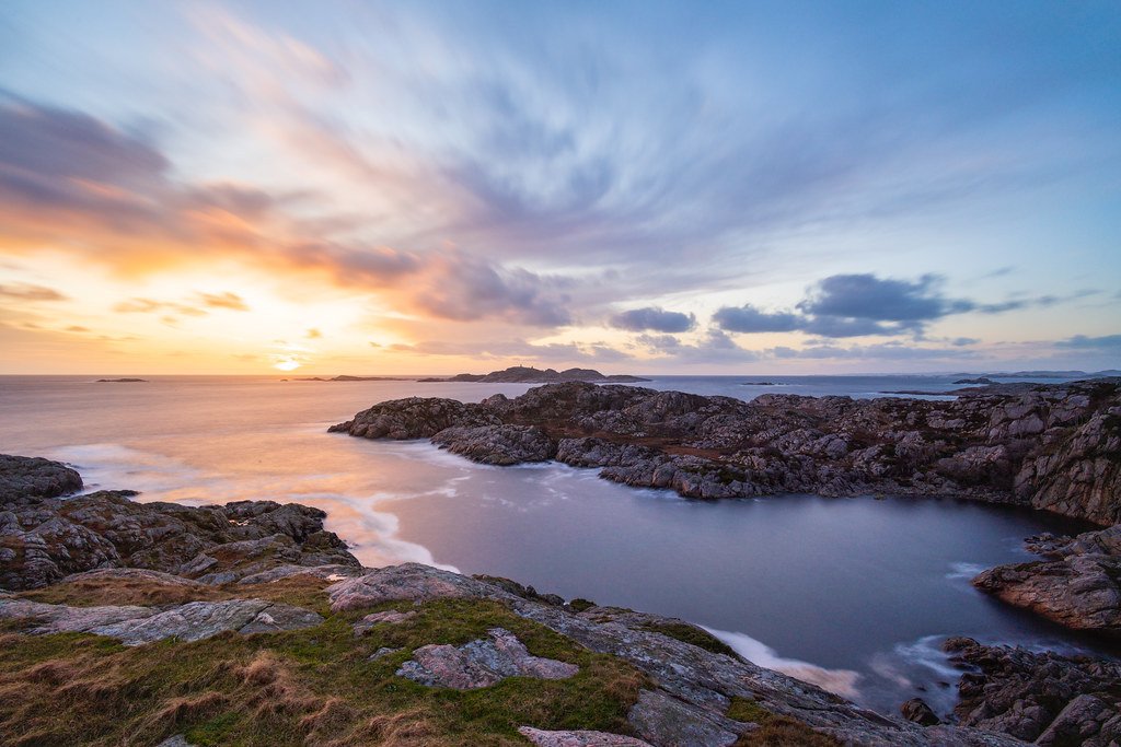 Sunset over Skjernøy III (