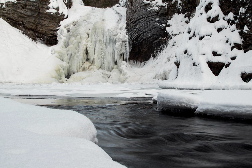 Norwegian winter landscape