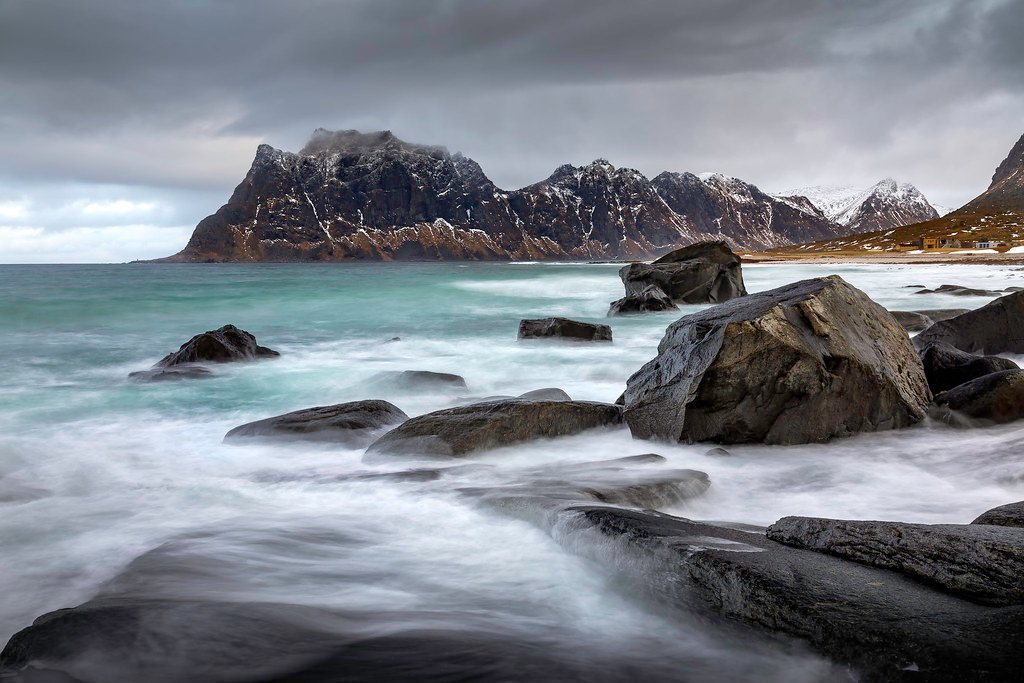 Uttakleiv Beach, Norway by