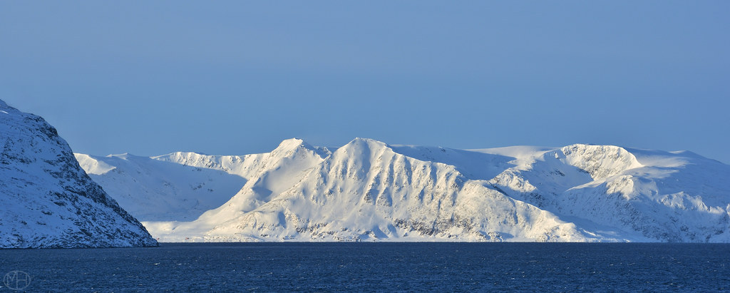 mountains along the coast