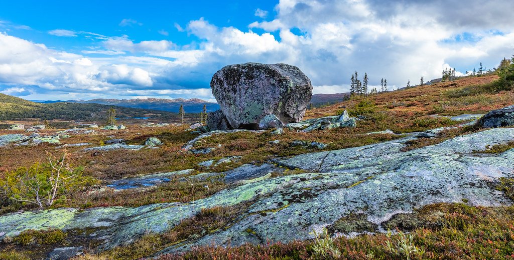 Stone in Hallingdal by Thor