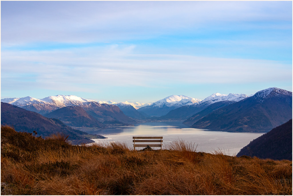 Bench with a view by nedern