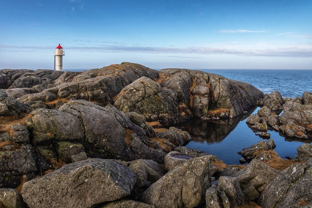 Ferkingstadnes lighthouse,