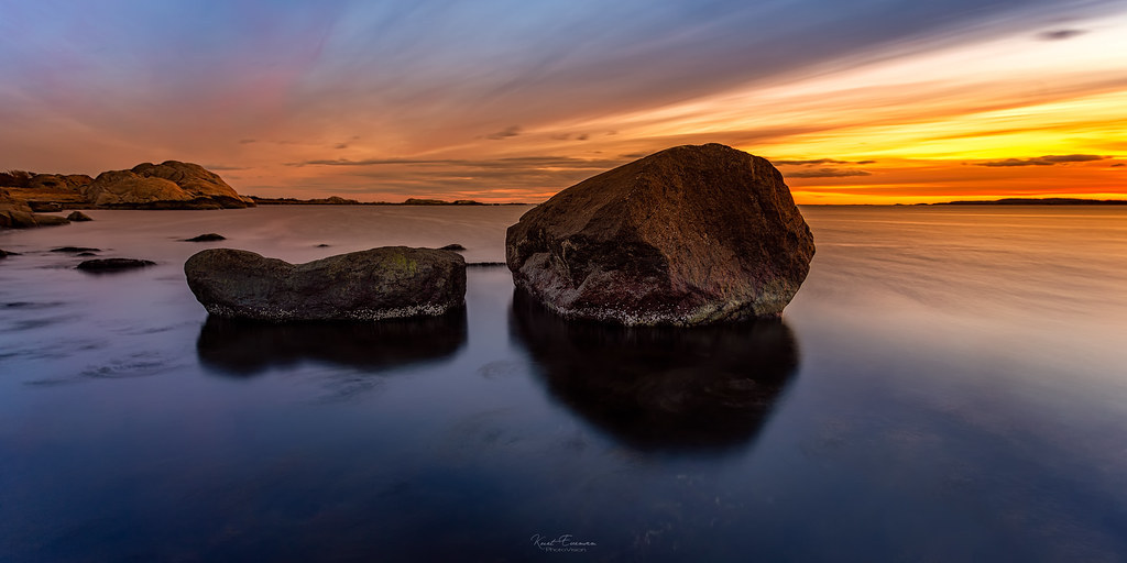 Two Rocks by Kurt Evensen M