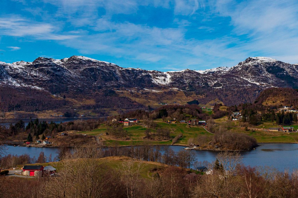 Spring is chasing the snow