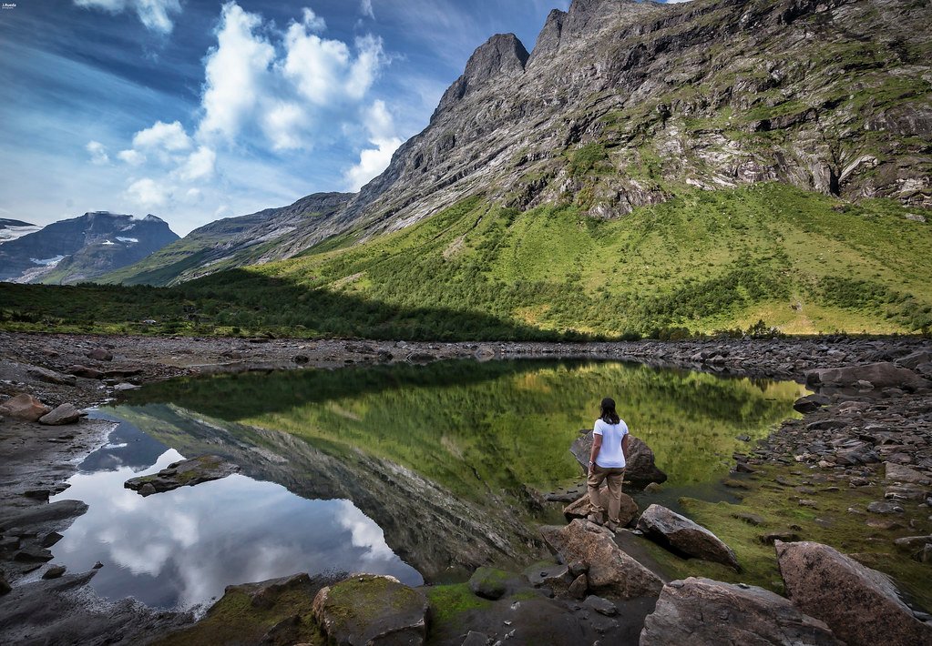 Sunnmørsalpane. Norway. by