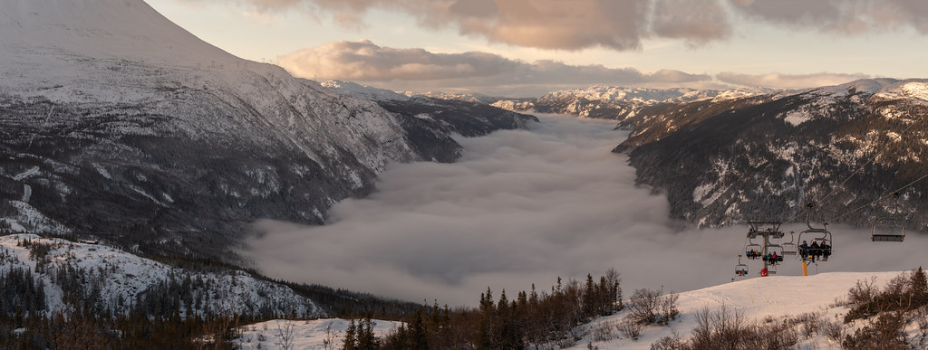 Gausta Skisenter, Norway. R
