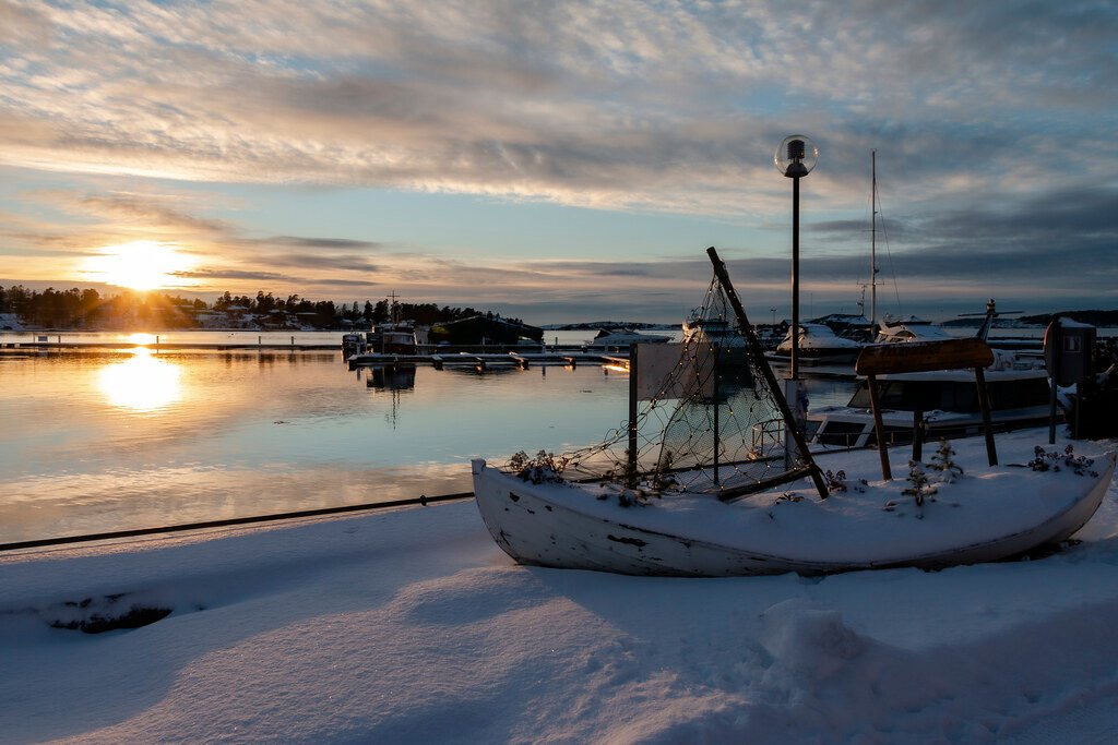 Helgeroa, Norway by langdon