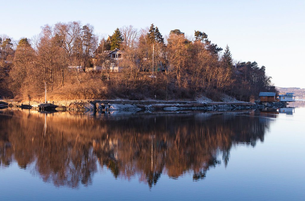 reflections from Ormøya by