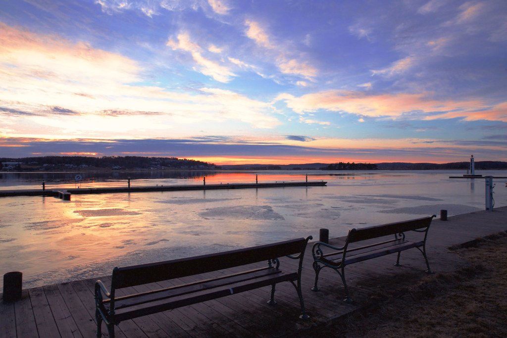 On the pier edge by annemwo